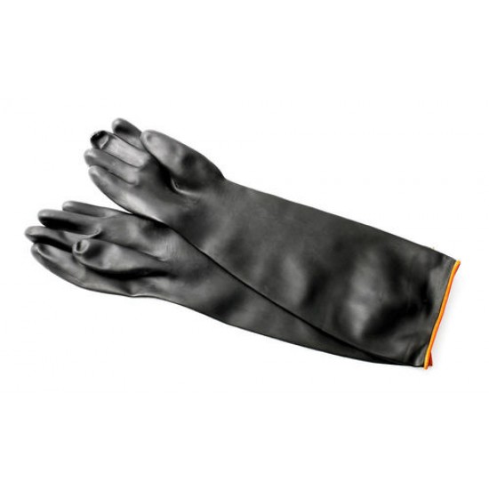 Elbow-Length Chemical Resistant Rubber Gloves Elbow-Length Chemical Resistant Rubber Gloves
